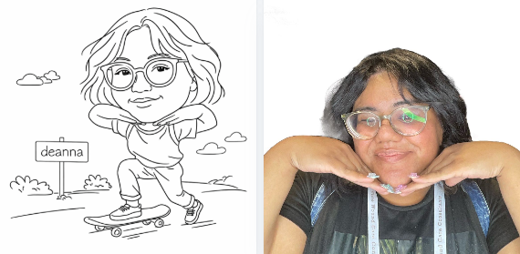 robot caricature drawmebot