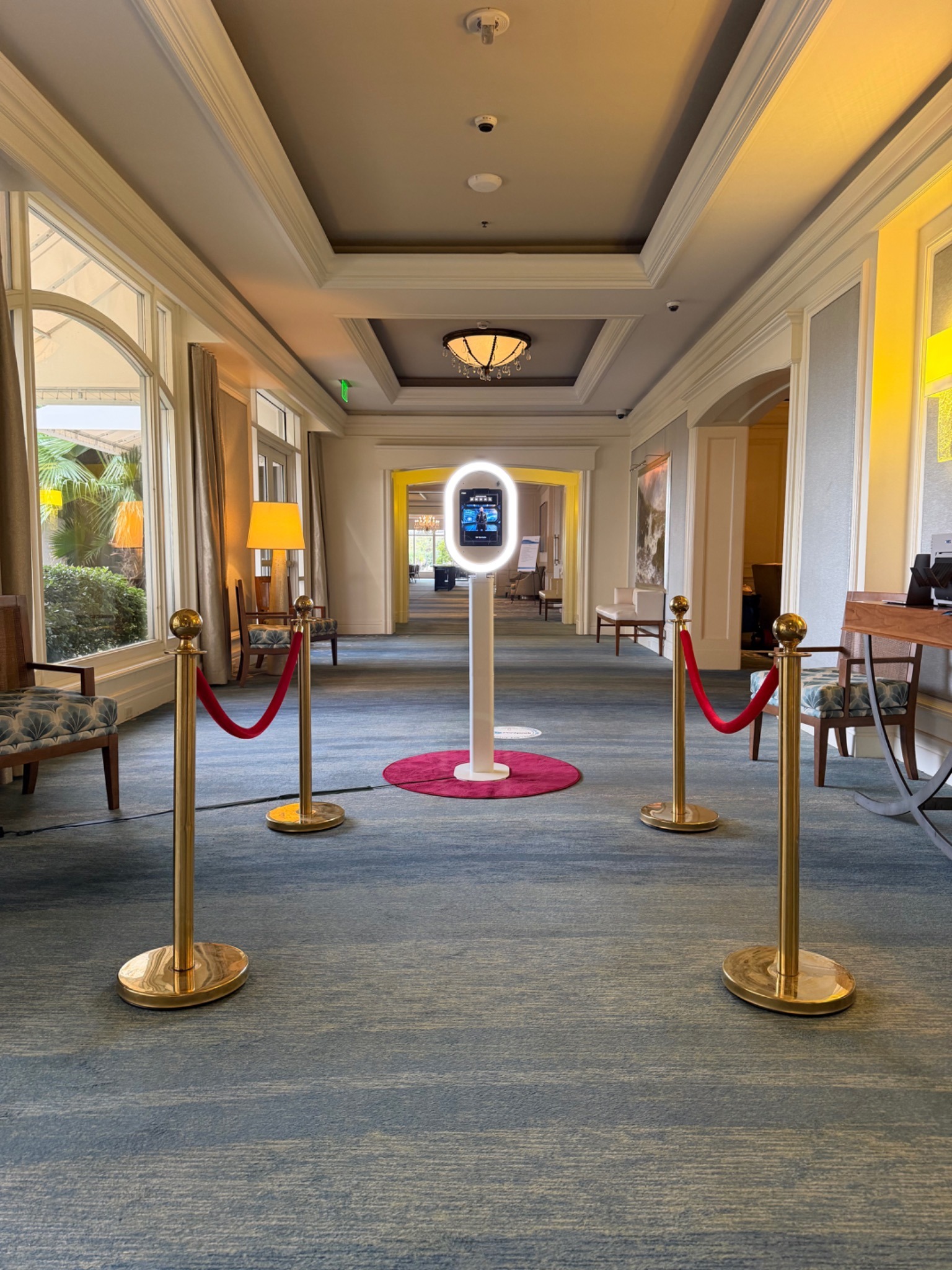 BOMBA Print Photo Booth setup