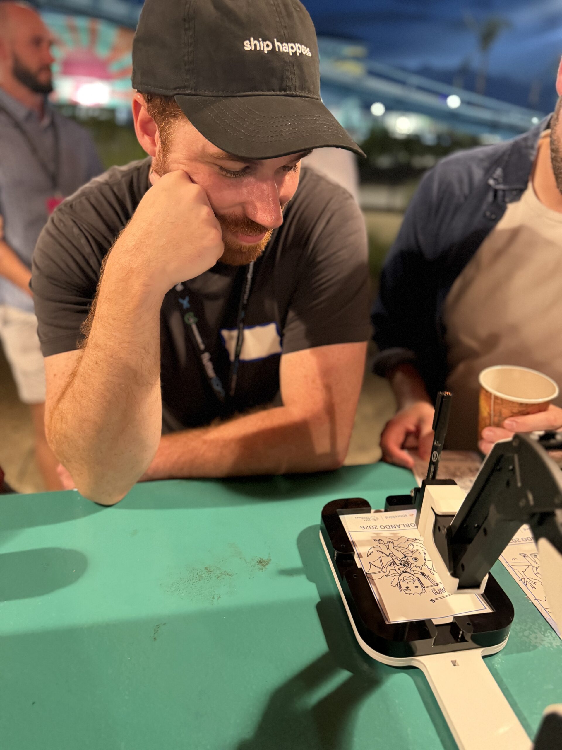 AI Sketch Bot corporate event entertainment